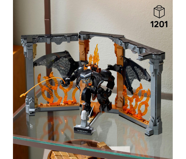LEGO Icons 10367 Władca pierścieni: Book nook z Balrogiem - 1331602 - zdjęcie 2
